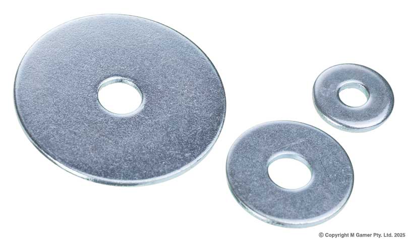 Zinc Plated Fender (Penny) Washers